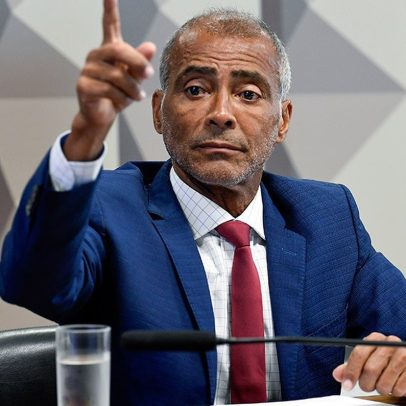 Romário tem 30% do salário de senador bloqueado para quitar dívida judicial
