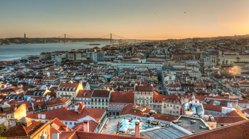 Vista de Lisboa e do rio Tejo. (Imagem: Portal Tela)