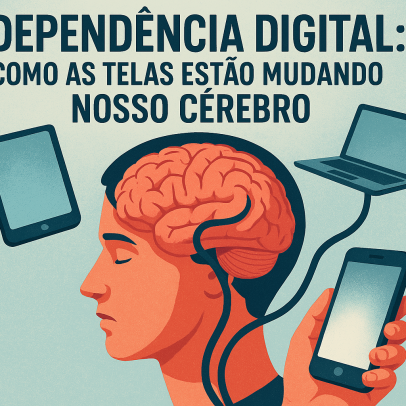 Dependência digital: como as telas estão mudando nosso cérebro