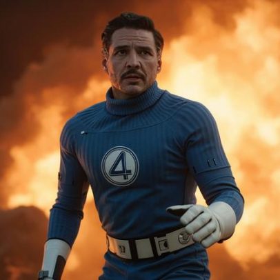 Pedro Pascal faz papel de herói elástico em novo Quarteto Fantástico