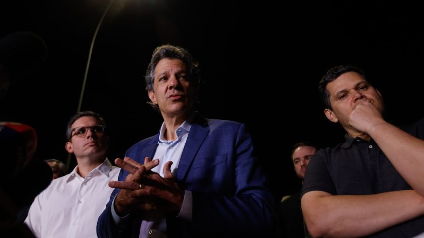 Haddad teve reunião de mais de 8 horas com cúpula do Congresso (Foto: Wilton Junior/Estadão)