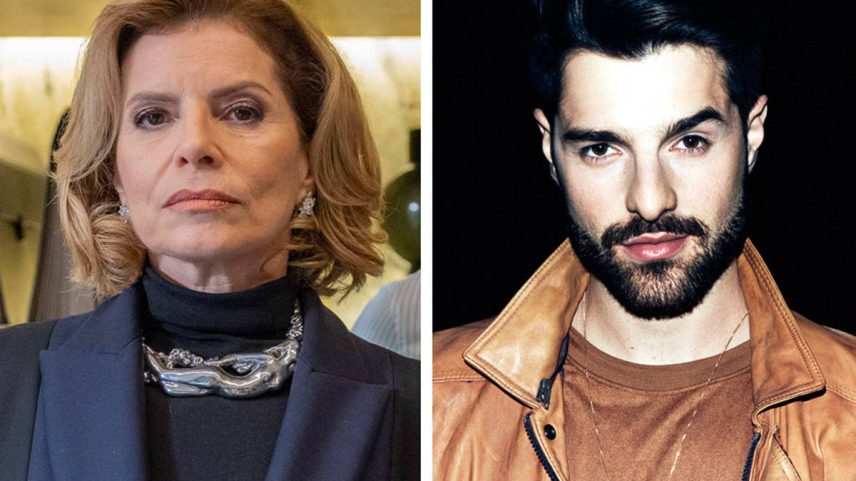 Odete Roitman (Debora Bloch) vai cortejar o DJ Alok em cenas de 'Vale Tudo' (Foto: Globo/Divulgação)