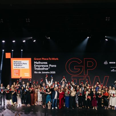 Cerimônia do Great Place To Work destaca as melhores empresas do Rio de Janeiro