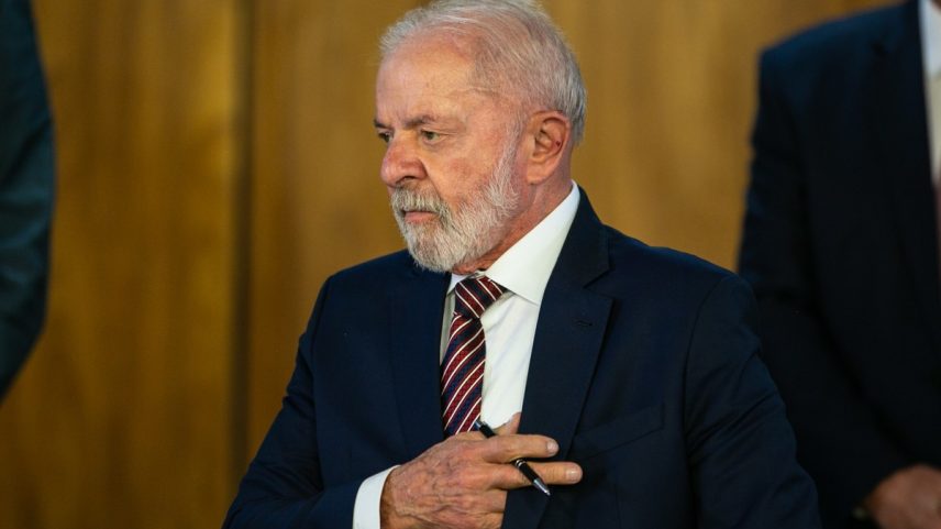 Presidente Lula no Palácio do Planalto. (Foto: Brenno Carvalho / Agência O Globo)