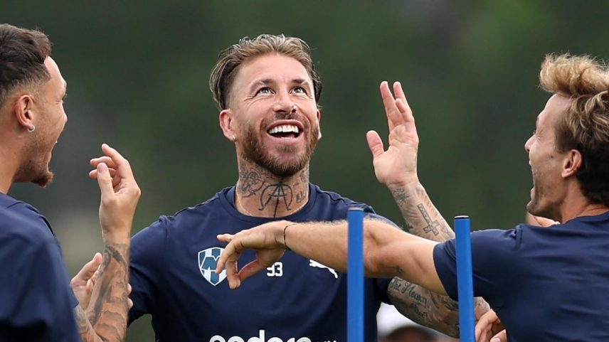 Sergio Ramos é o grande astro do Monterrey, do México. (Foto: Charly Triballeau/AFP)