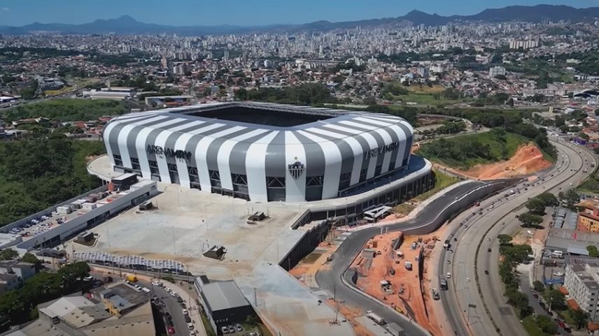 Arena MRV, do Atlético-MG (Foto: Reprodução/YouTube)