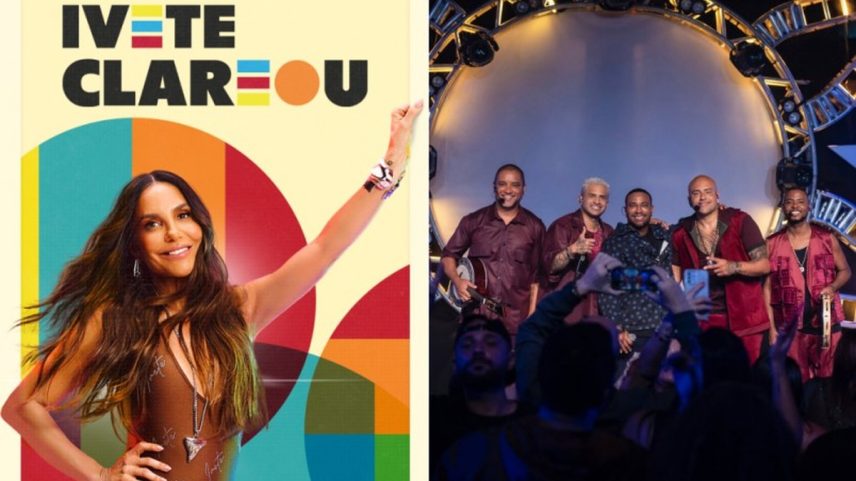 Ivete Sangalo e grupo Clareou (Foto: Divulgação)