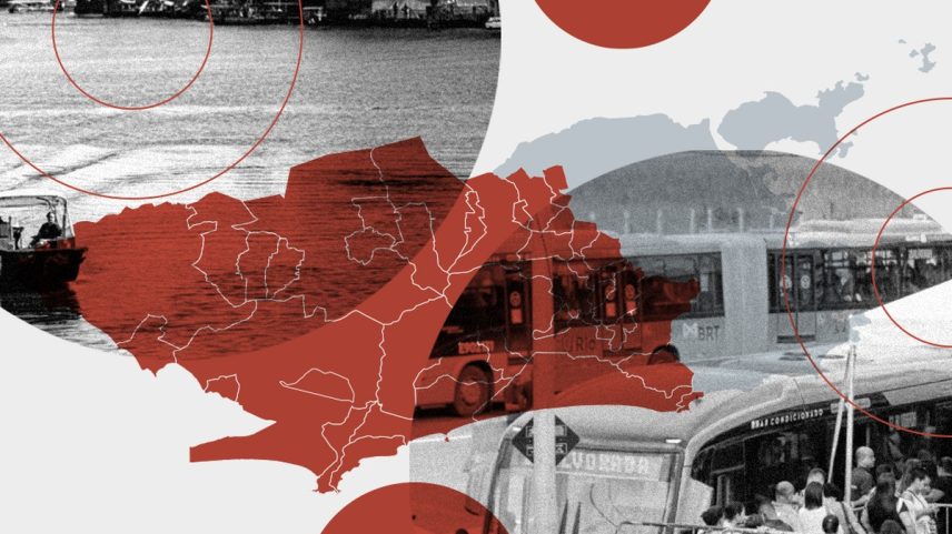 Zona Oeste do Rio de Janeiro (Foto: Editoria de Arte)