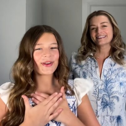 Bianca Castanho compartilha vídeo dançando com a filha de 11 anos nas redes sociais
