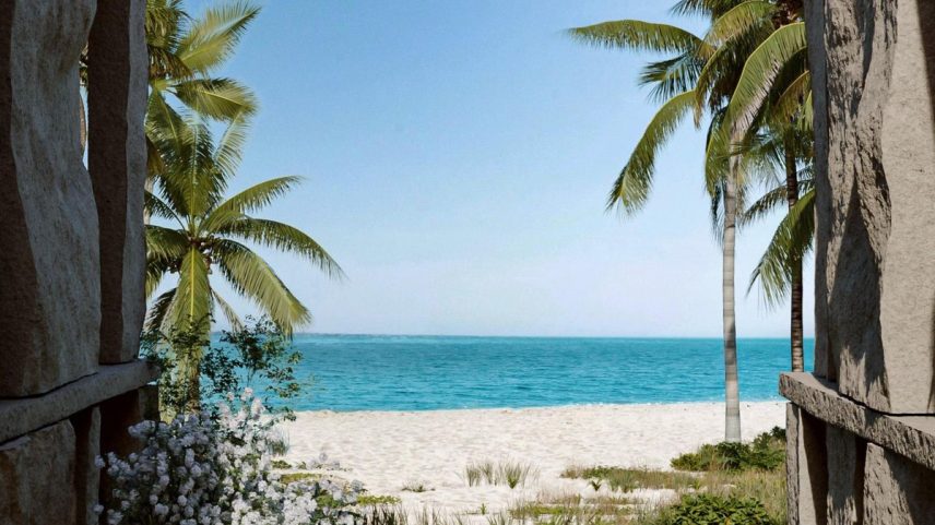 A poucos minutos do centro de Balneário Camboriú (SC), uma praia de natureza quase intocada se prepara para entrar de vez no radar do mercado imobiliário de luxo no Brasil. (Foto: Divulgação)