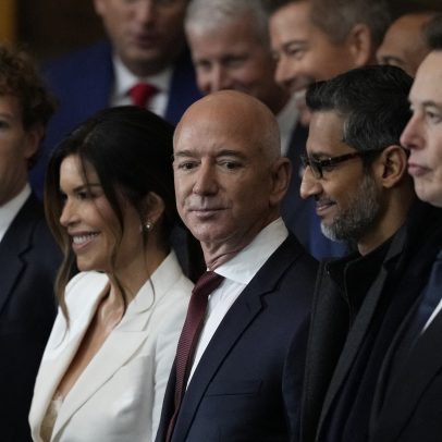 'Magníficas 7' enfrentam queda com receios de tarifas, enquanto Meta e Amazon avançam