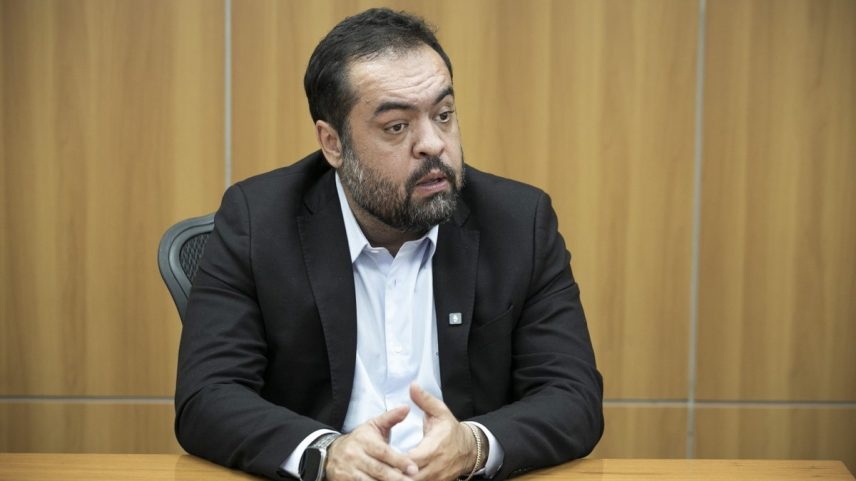 Governador do Rio de Janeiro, Cláudio Castro — Foto: Guito Moreto/Agência O Globo