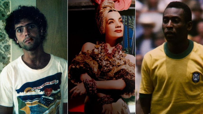 Cazuza, Carmen Miranda e Pelé: temas de exposição (Foto: Fotos de divulgação)