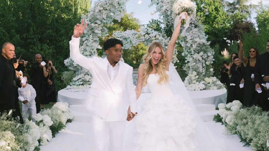 Endrick e Gabriely Miranda se casam (Foto: Reprodução/Instagram)