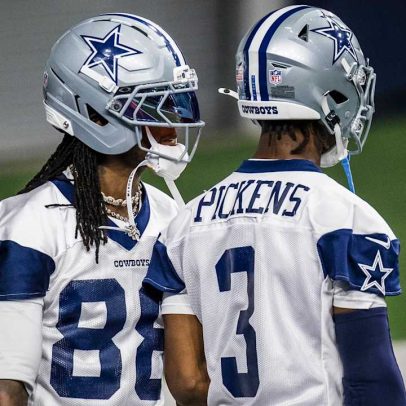 George Pickens compara relação com CeeDee Lamb a personagens de videogame