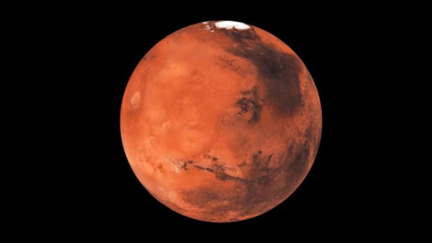 Planeta Marte está logo após a Terra no sistema solar e é conhecido pelo seu solo árido. No entanto, evidências apontam que o planeta já teve água e formas simples de vida. (Foto: Martin Holverda/ Nasa)