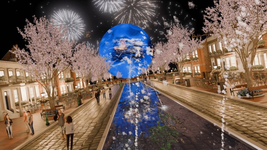 Projeto Imagine conta também com Main Street, área de convivência e lazer (Foto: Divulgação)