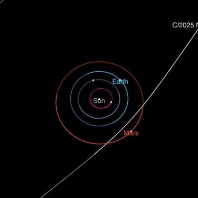 Astrônomos registram visitante interestelar atravessando o sistema solar