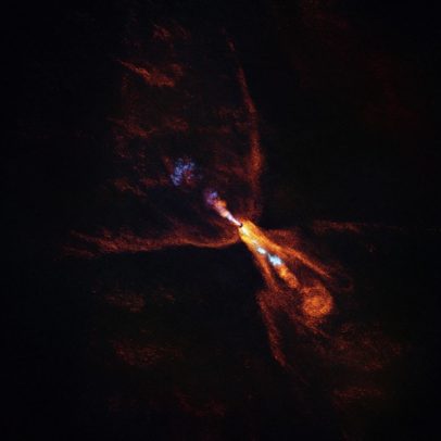 Astrônomos capturam pela primeira vez o nascimento de um sistema solar