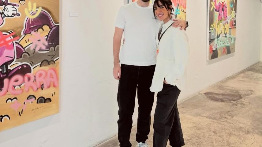 Davide Ancelotti junto de sua esposa Ana Galocha (Foto: Reprodução)