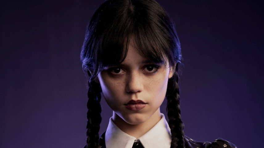 Jenna Ortega em imagem da série 'Wandinha', um dos maiores sucessos da Netflix (Foto: Divulgação)