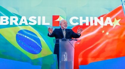 Presidente Lula em entrevista coletiva em Pequim, na China, em 14 de maio de 2025. (Foto: Ricardo Stuckert/PR)