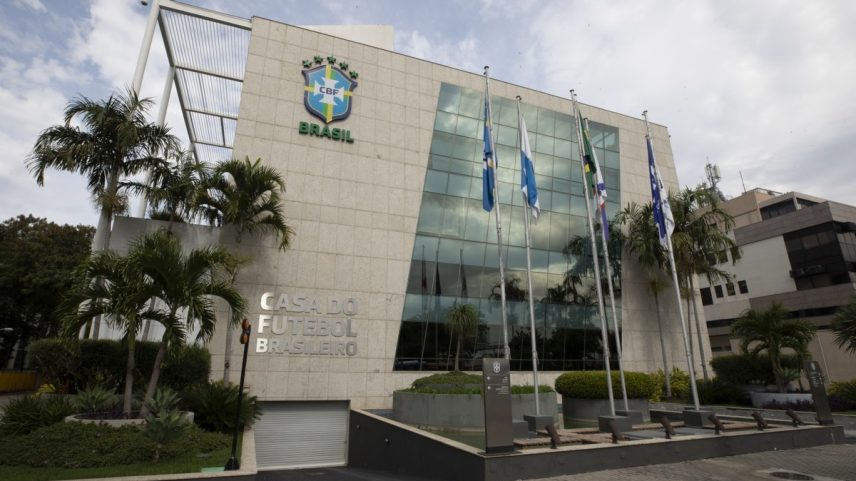 A sede da Confederação Brasileira de Futebol, no Rio de Janeiro (Foto: Lucas Figueiredo/CBF)