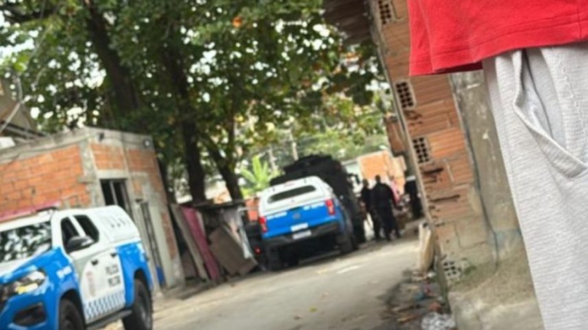 Mulher é baleada no interior da comunidade da Quitanda (Foto: Reprodução)