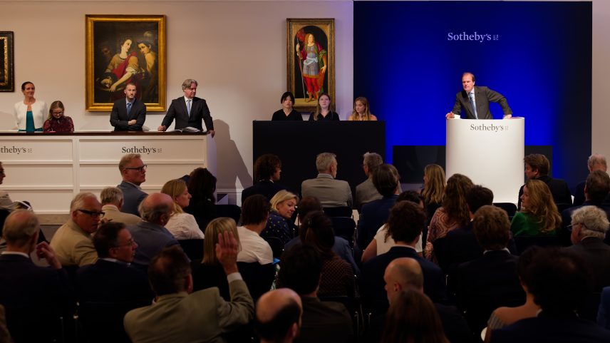 A venda noturna de Velhos Mestres da Sotheby’s na quarta-feira arrecadou £14,5 milhões ($19,9 milhões). (Foto: Sotheby's)