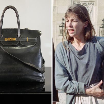 Bolsa Birkin original de Jane Birkin é leiloada por € 7 milhões em Paris