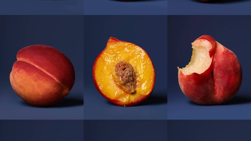 Pêssegos contêm nutrientes que mantêm os olhos saudáveis e podem reduzir riscos de doenças crônicas (Foto: Suzanne Saroff/NYT)
