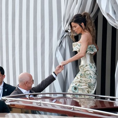 Lauren Sánchez expressa seu amor por peça de moda durante casamento com Jeff Bezos