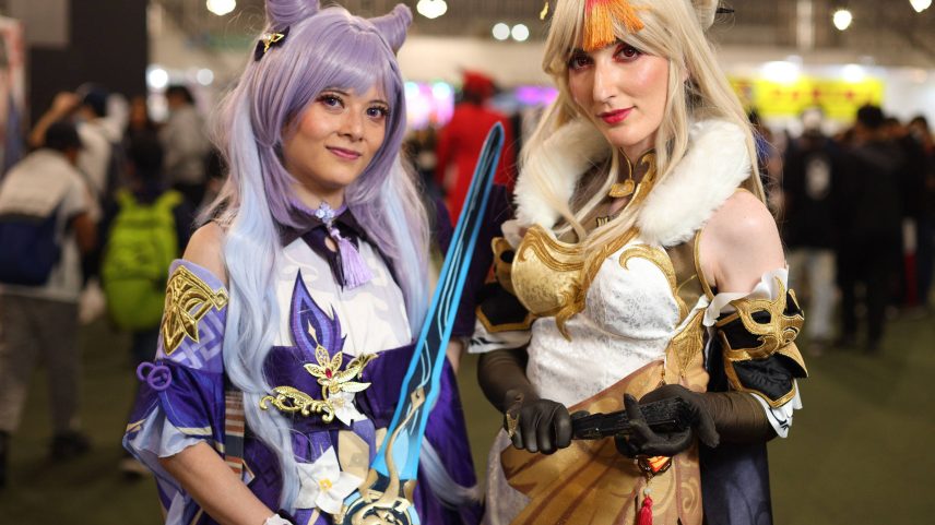 Participantes fazem cosplay durante a edição de 2023 do Anime Friends (Foto: Divulgação)