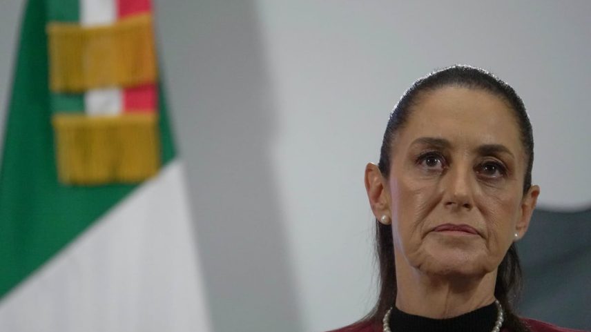 Claudia Sheinbaum, presidente do México, em 25 de junho de 2025. (Foto: Rogelio Morales Ponce)