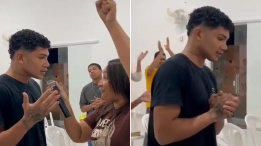 Kaique Santos Fernandes, de 19 anos, foi morto a tiros. (Foto: Reprodução/Instagram/Blog do Eddy)