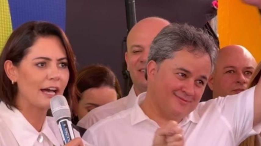 Michelle Bolsonaro dá apoio a pré-candidatura de Efraim Filho ao governo da Paraíba (Foto: Instagram/ Reprodução)