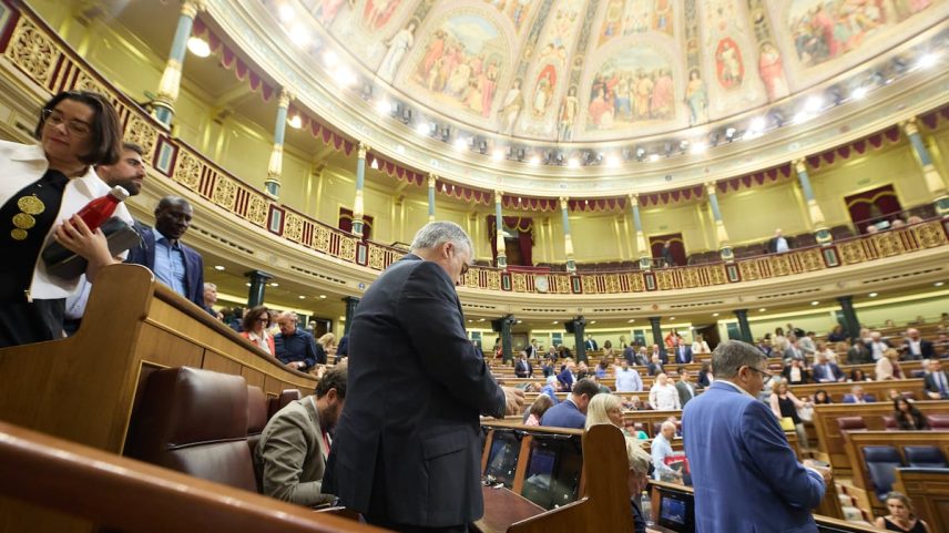 O Congresso dos Deputados, a 12 de junho de 2025. (Foto: Jesús Hellín - Europa Press)