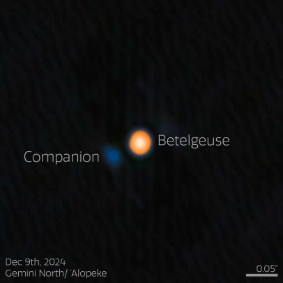 Cientistas descobrem estrela companheira de Betelgeuse em nova pesquisa