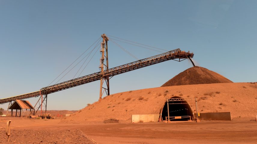 Mina em Gudai-Darri do Grupo Rio Tinto, na região de Pilbara, na Austrália Ocidental (Foto: Carla Gottgens/Bloomberg)