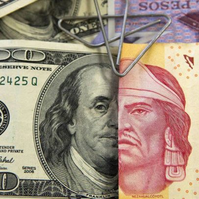 Peso mexicano se valoriza 11% e se destaca entre moedas emergentes apesar de tarifas