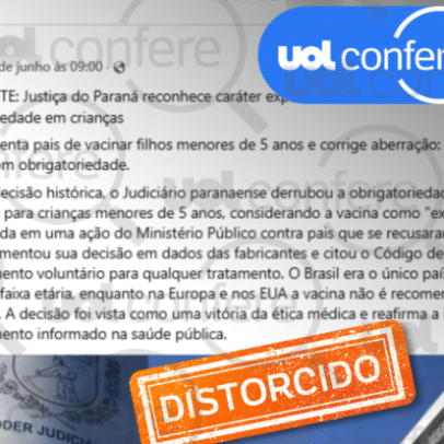 Decisão no Paraná mantém obrigatoriedade de vacinação infantil em um caso específico