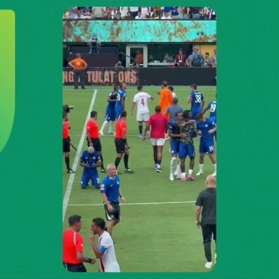João Pedro empurra Luis Enrique em novo vídeo que gera polêmica nas redes sociais