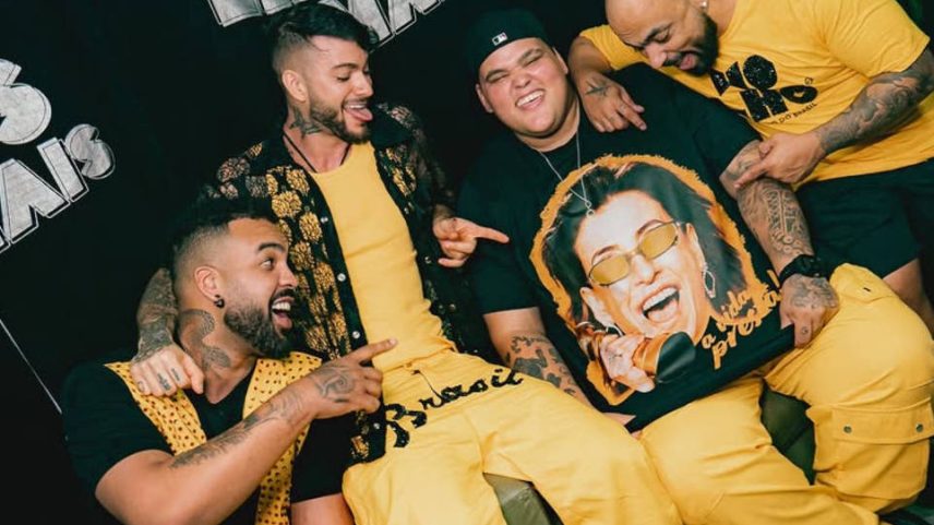 Grupo de pagode Menos é Mais (Foto: Reprodução/ Instagram @grupomenosemais)