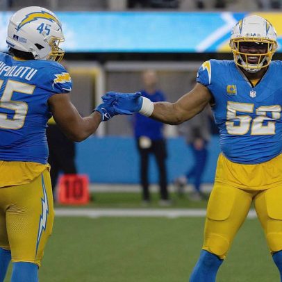 Tuli Tuipulotu busca replicar desempenho de Khalil Mack como titular dos Chargers