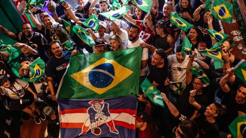 New England Patriots é um dos times da NFL que possui direitos no Brasil (Foto: Divulgação)