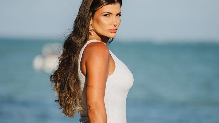 Danúbia de Souza Rangel, ex-mulher do traficante Nem da Rocinha (Foto: Reprodução)