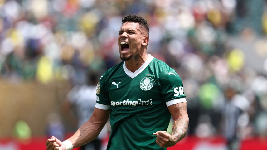 Atacante do Palmeiras, Paulinho tem cirurgia bem-sucedida (Foto: FRANCK FIFE/AFP)