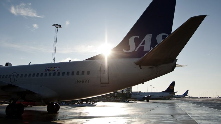 Mudança ocorre em meio à diminuição do apoio público ao ativismo ambiental no aeroporto de Landvetter, perto de Gotemburgo. (Foto: Erik Abel/Bloomberg)