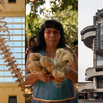 Museu Nacional exibe brutalismo e artesanato indígena em novas exposições no Rio