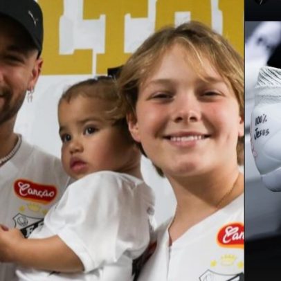 Chuteira de Neymar destaca homenagem especial aos filhos em novo design